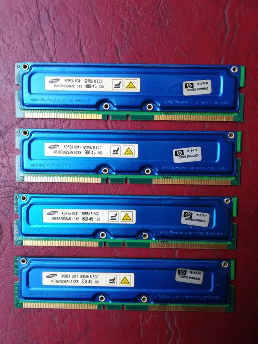 Memorii ram HP Vintage