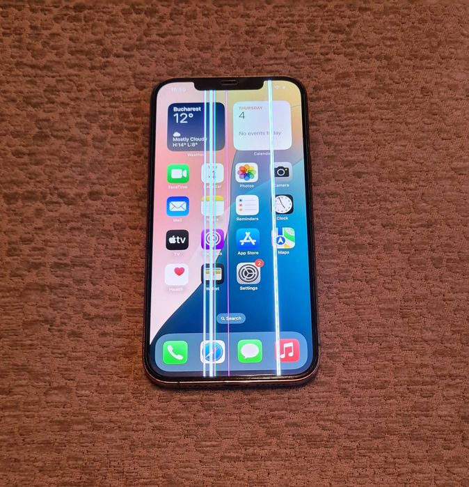 Ecran display Original pentru iPhone 12, 12 Pro, 12 Pro Max pete dungi