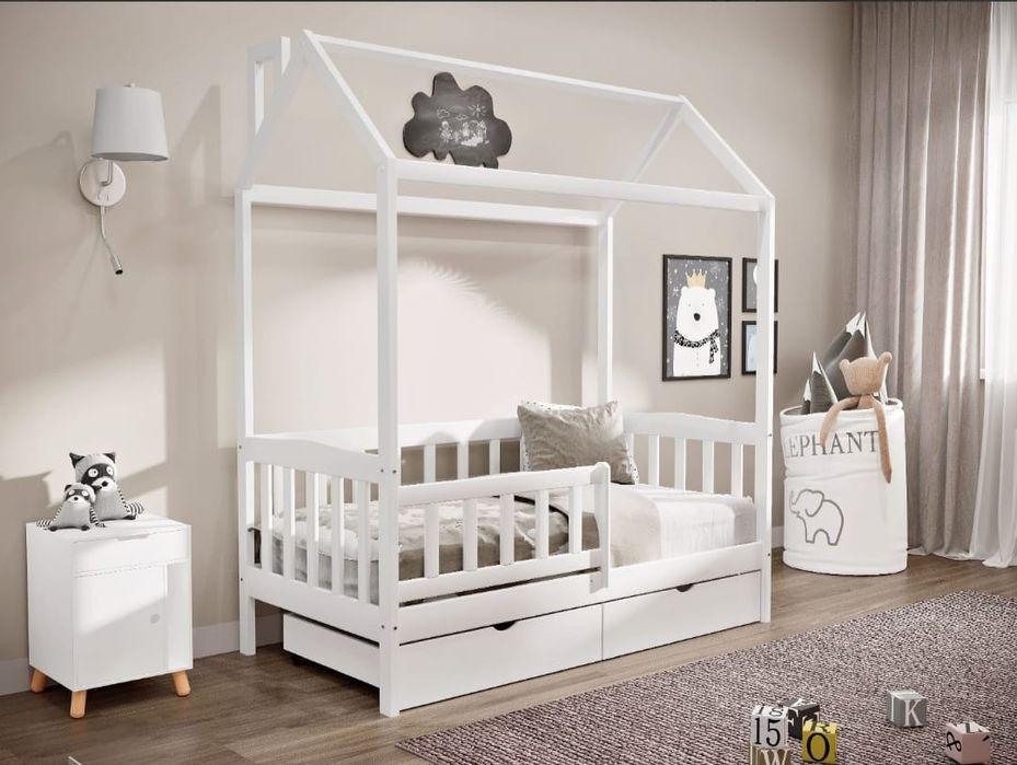 Кровать массив березы