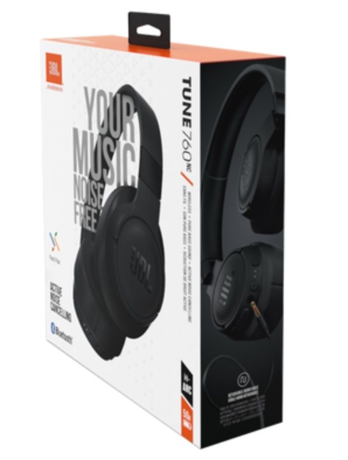 Безжични Bluetooth Слушалки JBL HARMAN TUNE 760 NC