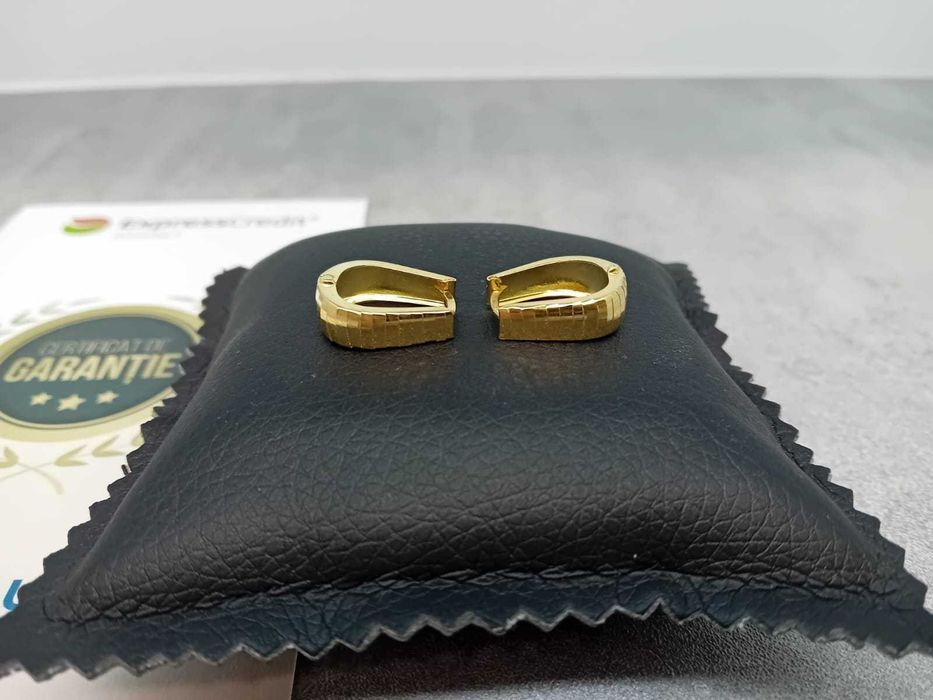 Cercei aur 144 5.64g (Ag26 Tudor 2)(B.44110.3) Garantie 2 ani!