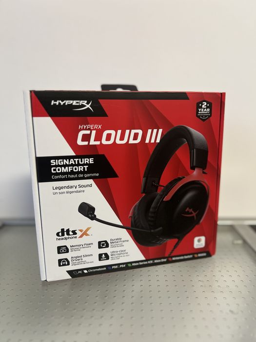Casti Gaming Hyperx Cloud 3