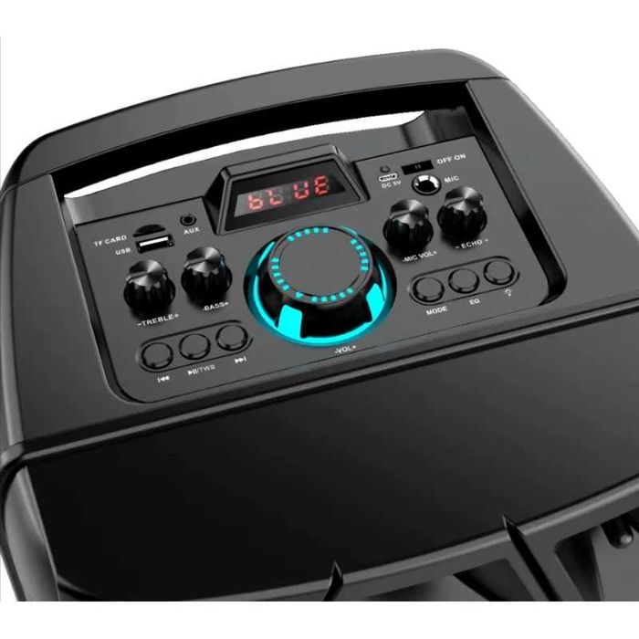 450w Преносима караоке колона ZQS-8210 2х8 инча микрофон