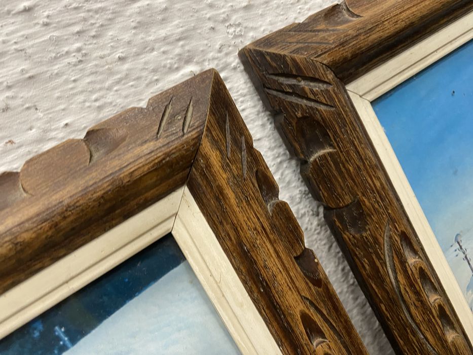 Френски резбовани рамки от дъб