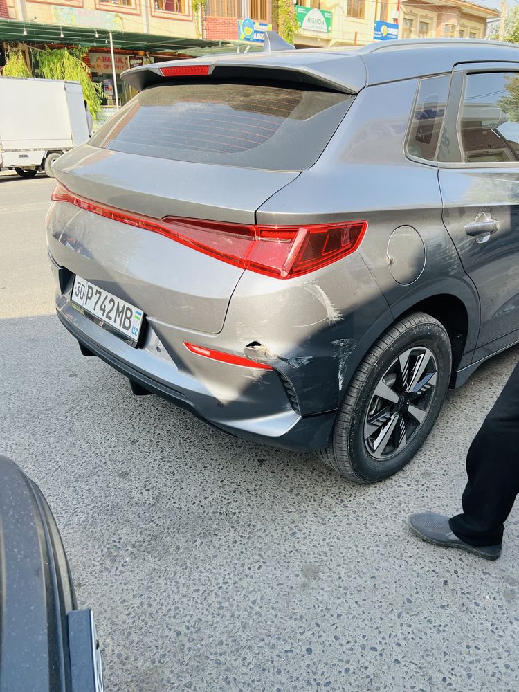 byd-e2 задний бампер