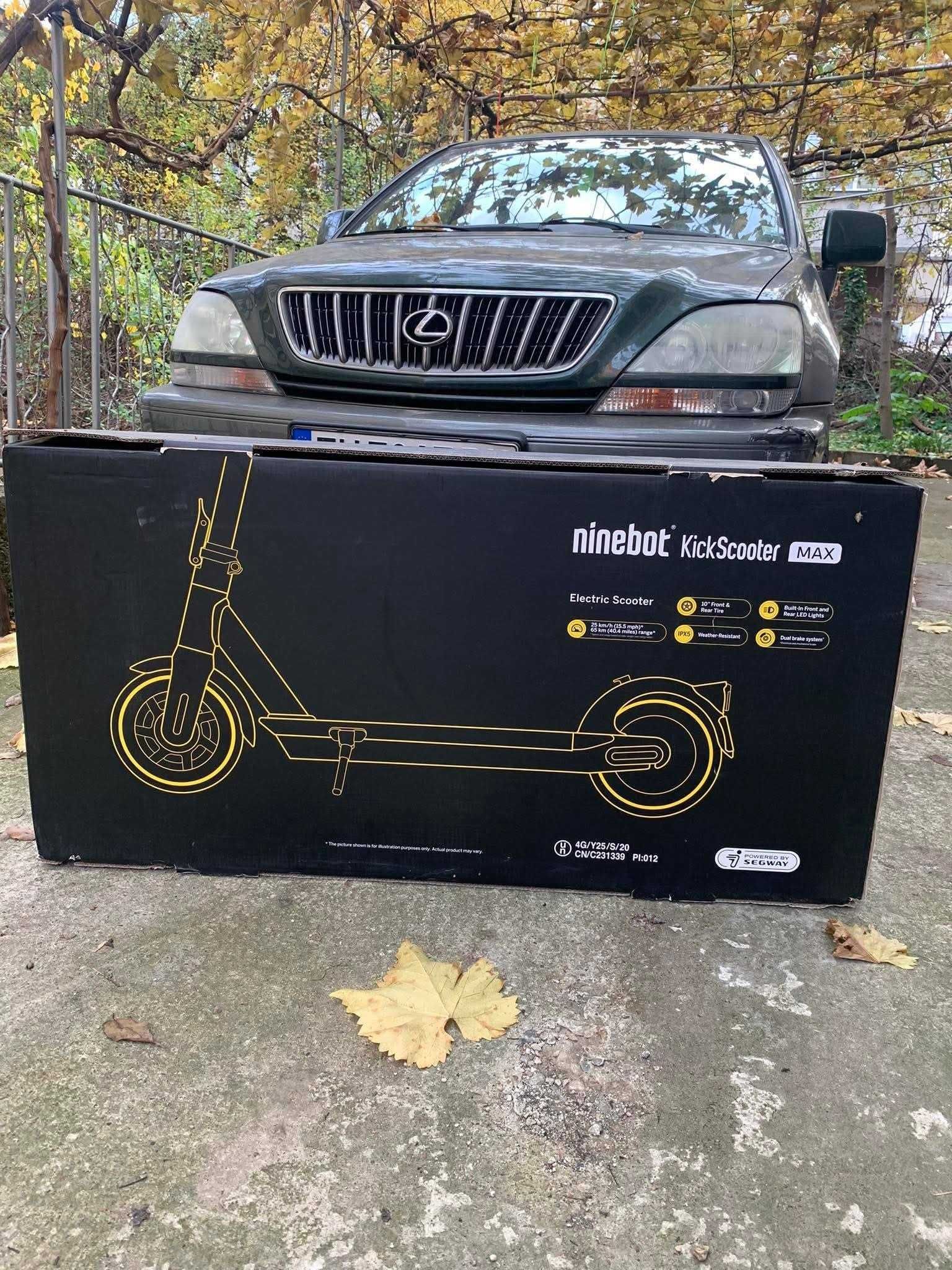 Електрическа тротинетка Segway Ninebot KickScooter MAX G30, 350W