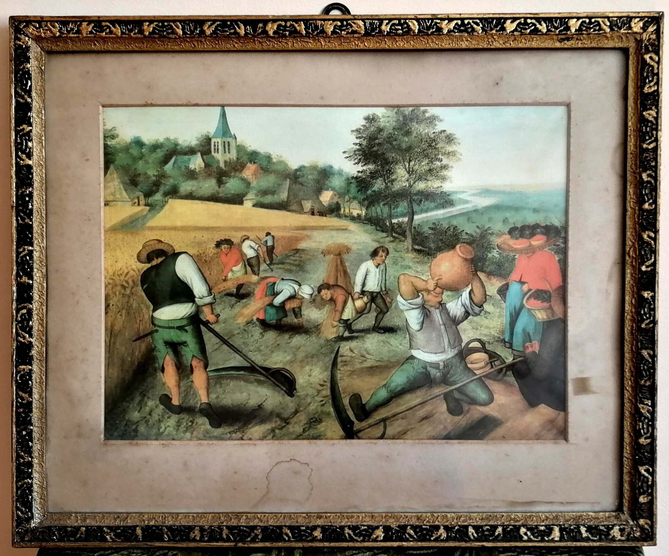 Tablou reproducere, Vara de Pieter Brueghel (cel tanar)