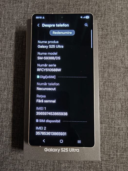 Samsung Galaxy S25ULTRA 512GB garantie