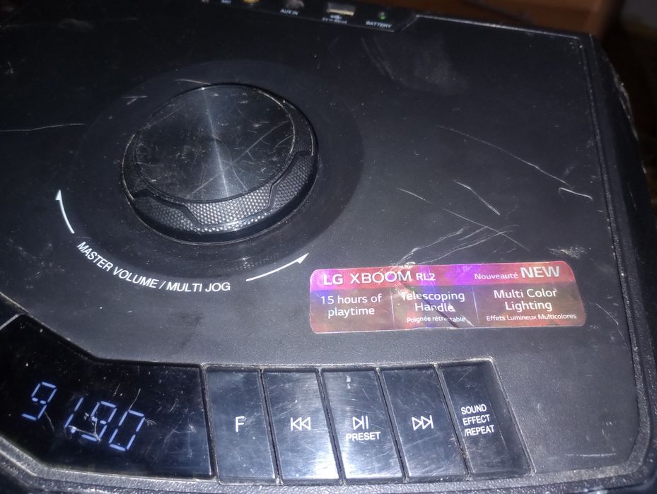 LG Xboom RL2, Party Sound Speaker, Bluetooth, lumini,USB, baterie, AUX