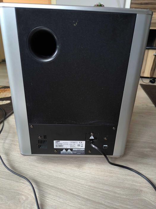 Soundbar Samsung HW-H7501, Извит Безжичен субуфер, Bluetooth, Сребрист