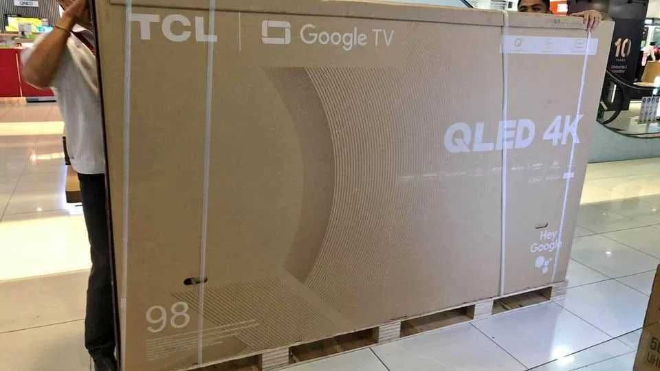 елевизор "TCL 98" c655 pro 4K* 144 hz Google TV + бесплатная доставка