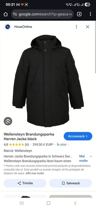 Geaca groasă de iarnă Wellensteyn L de femei