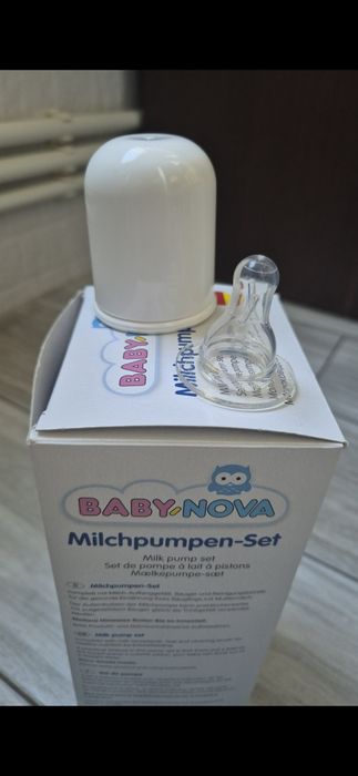 Vand biberoane lansinoh cana cu cioc avent si pompa muls manuala