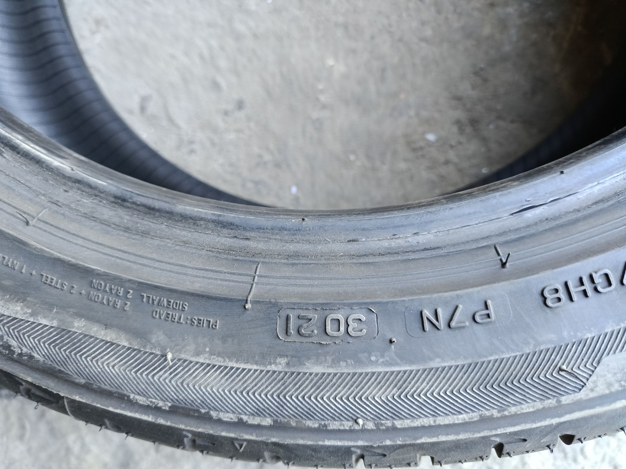 Летни гуми -2021г.-17цола-225/45-1бр.-110лв." BRIDGESTONE"