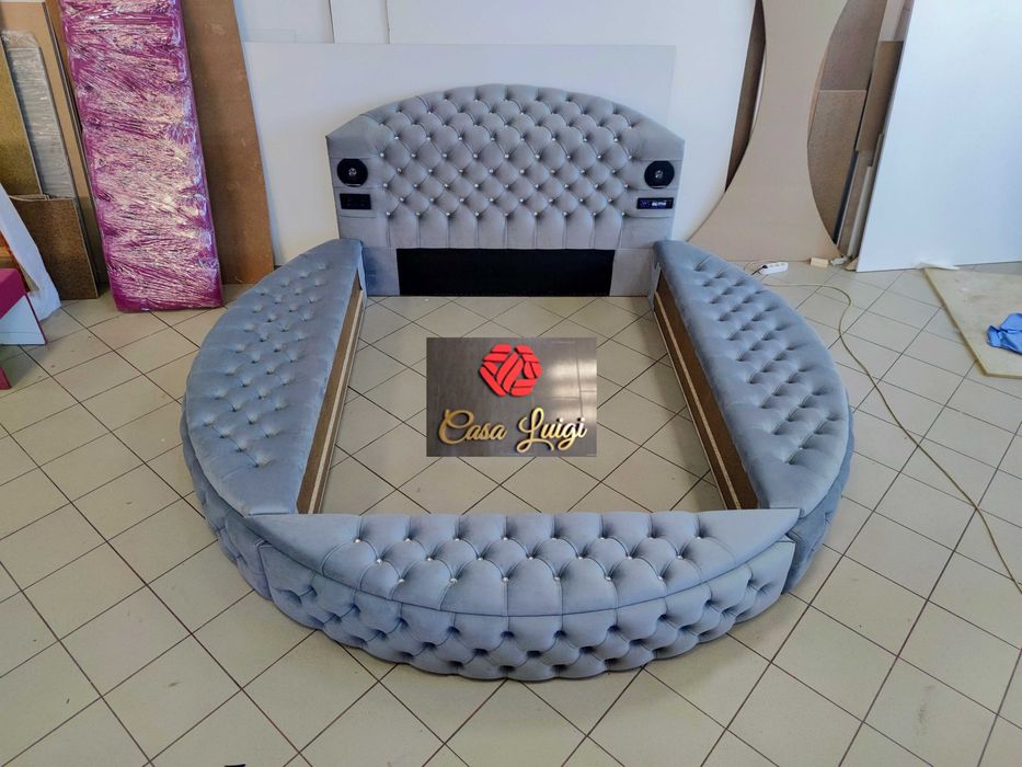 Pat rotund cu sistem audio incorporat