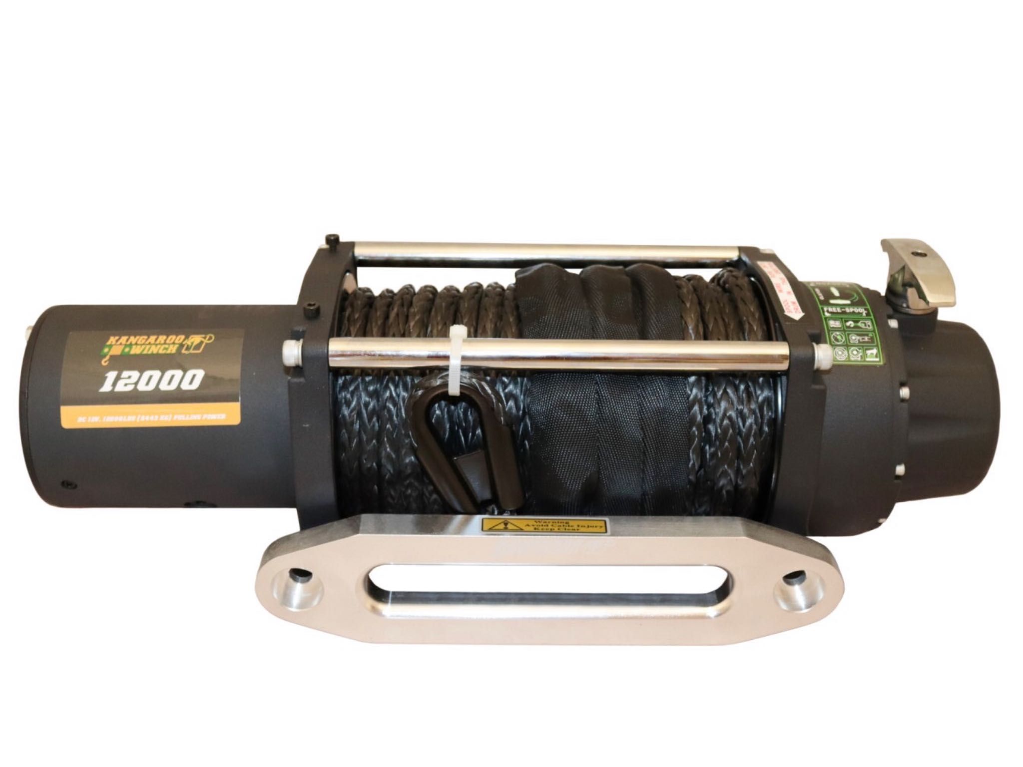 Troliu electric K 12000SR sintetic Kangaroo PowerWinch 5,5Tone OffRoad