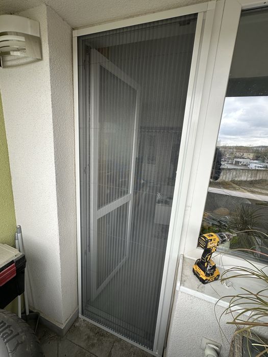 Rulou exterior aluminiu, plase insecte plise, glaf geam