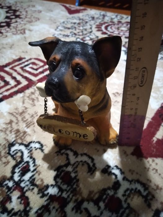 Копилка собачка 14см