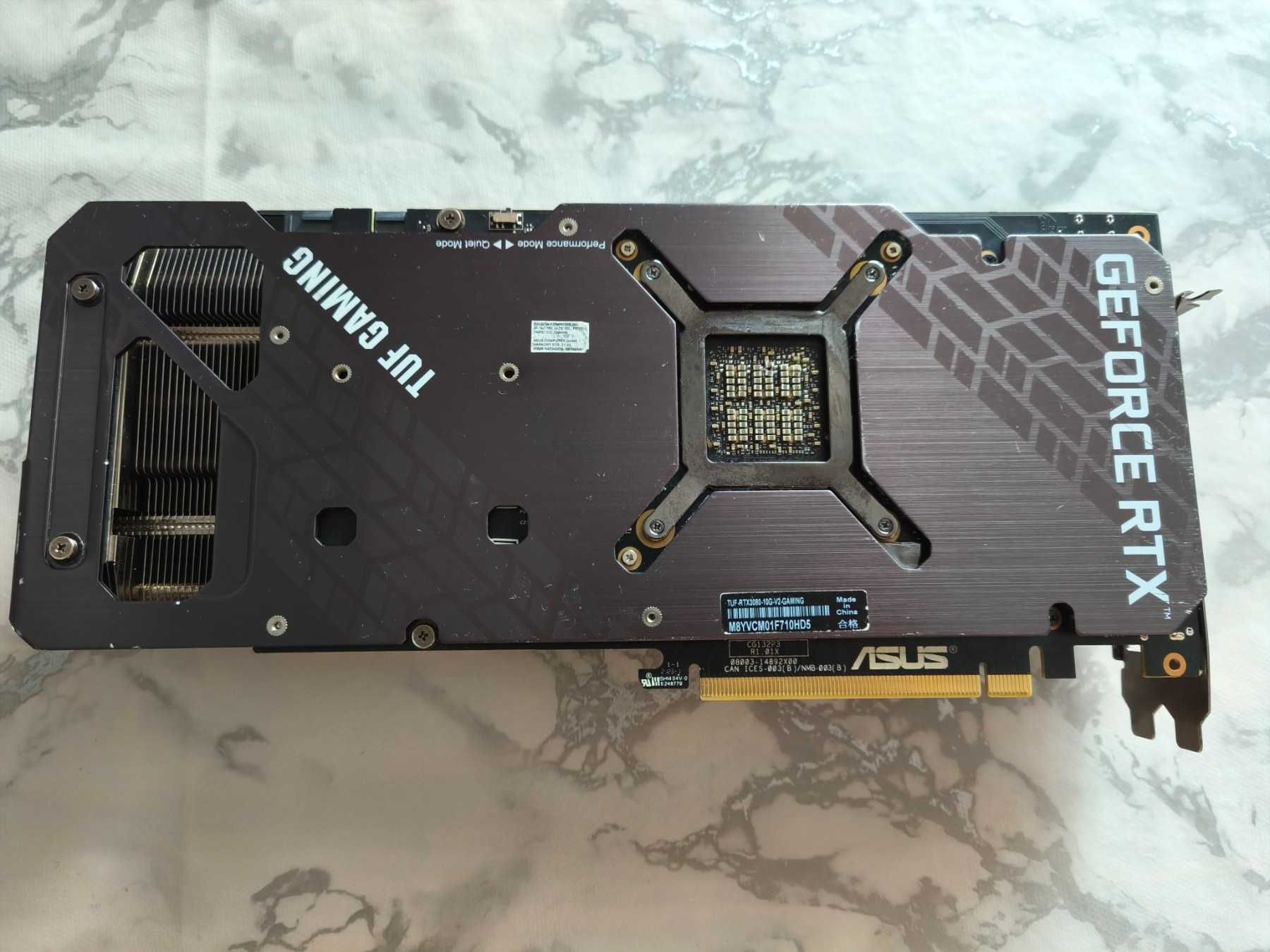 Asus TUF Gaming GeForce RTX 3080 10GB - ЗА ЧАСТИ!