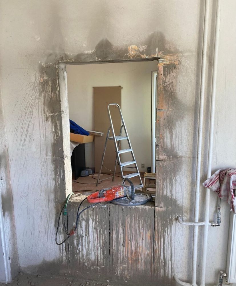 Demolări Taiere beton Decopertat gresie/faianta