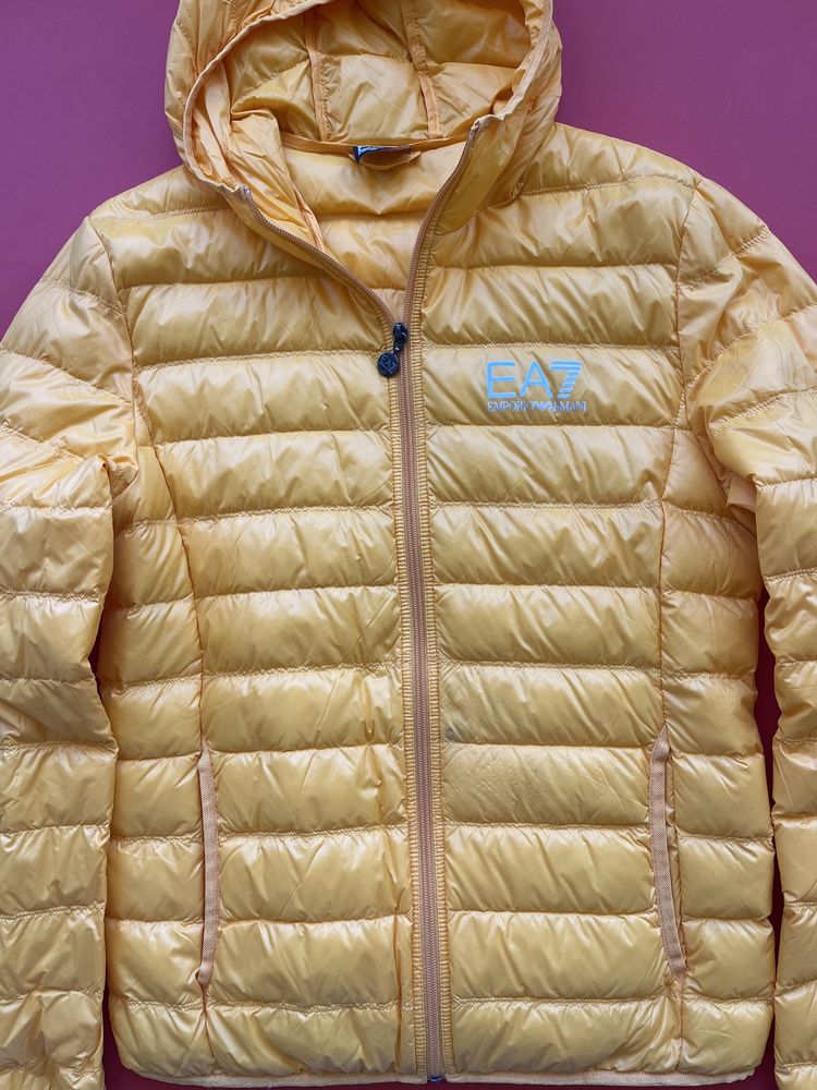 EA7 Emporio Armani : Light Down Hooded  S/M / Оригинал