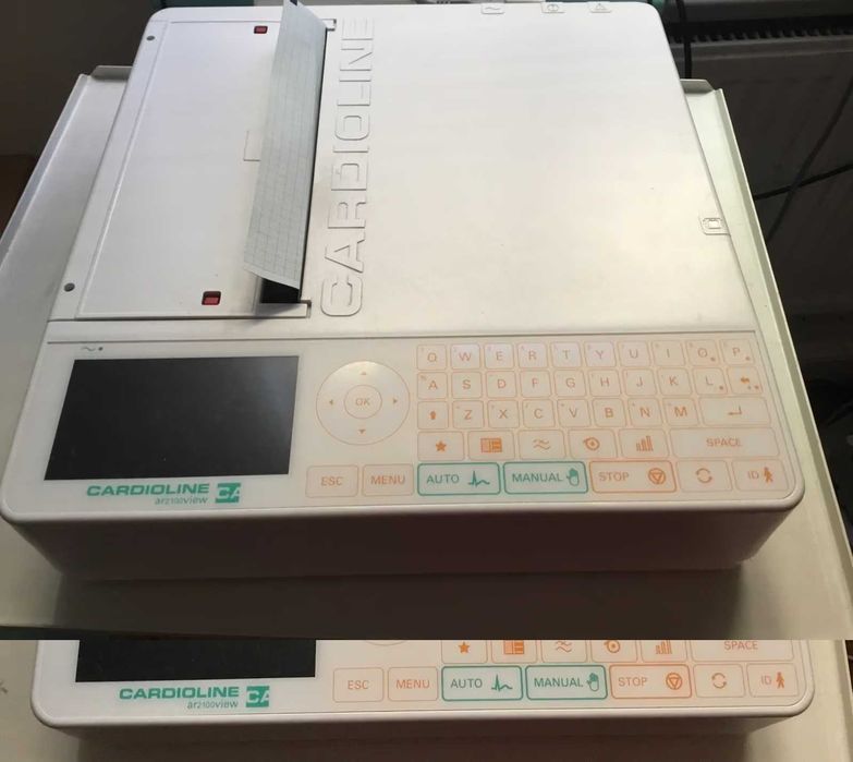 EKG Profesional Cardioline AR2100 view 12 canale electrocardiograf