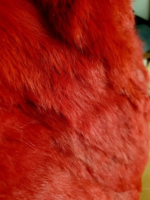 Haina de blană naturală