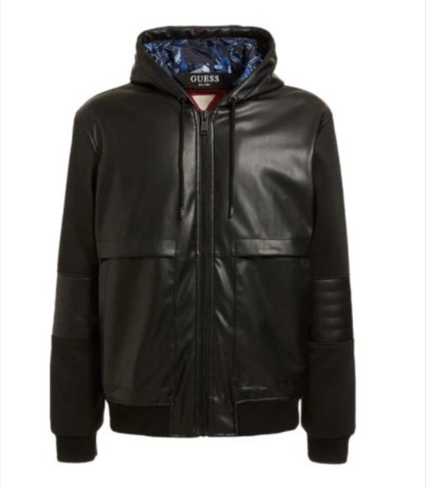 Мъжко кожено яке Guess