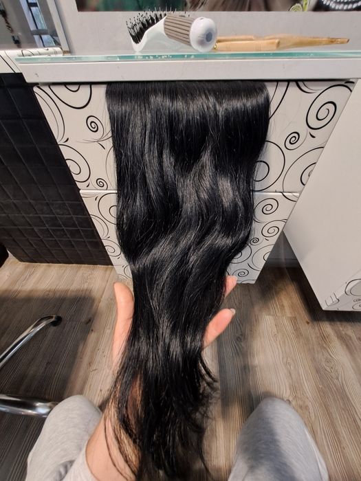 Естествена коса 100гр 55см