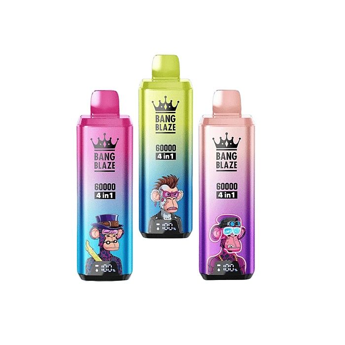 Pachet 3 bucati Vape 60.000 Puffs 4 arome separate