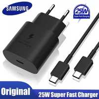 Зарядно Samsung 25W - USB Type C + кабел