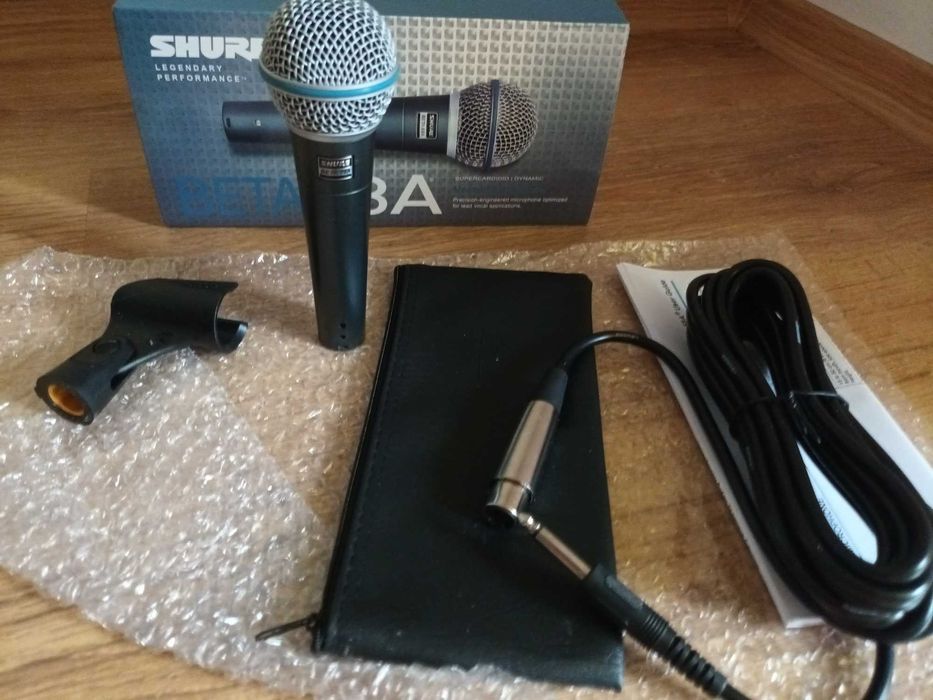 Microfon tarabane shure beta 58a Microfon percutie Microfon dj/studio