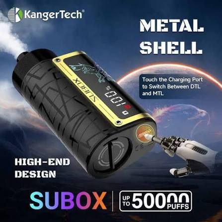 Vape 50.000 Puffs Kangertech Ice Control Aroma Control