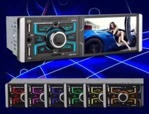 Мултимедия 1 дин плеър за кола Bluetooth SD, USB, блутут плеър с екран