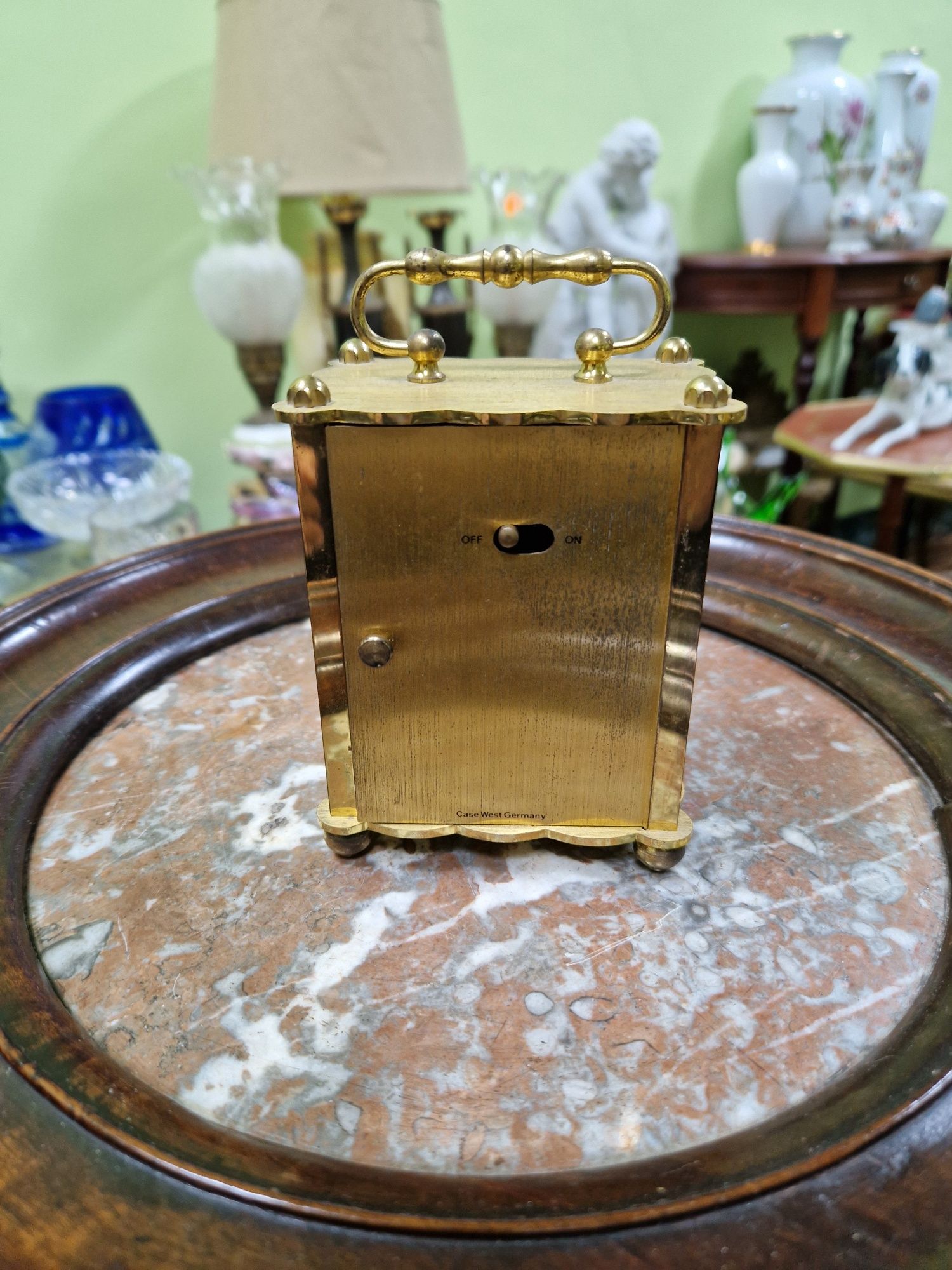 Рядък японски будилник от месинг- Seiko