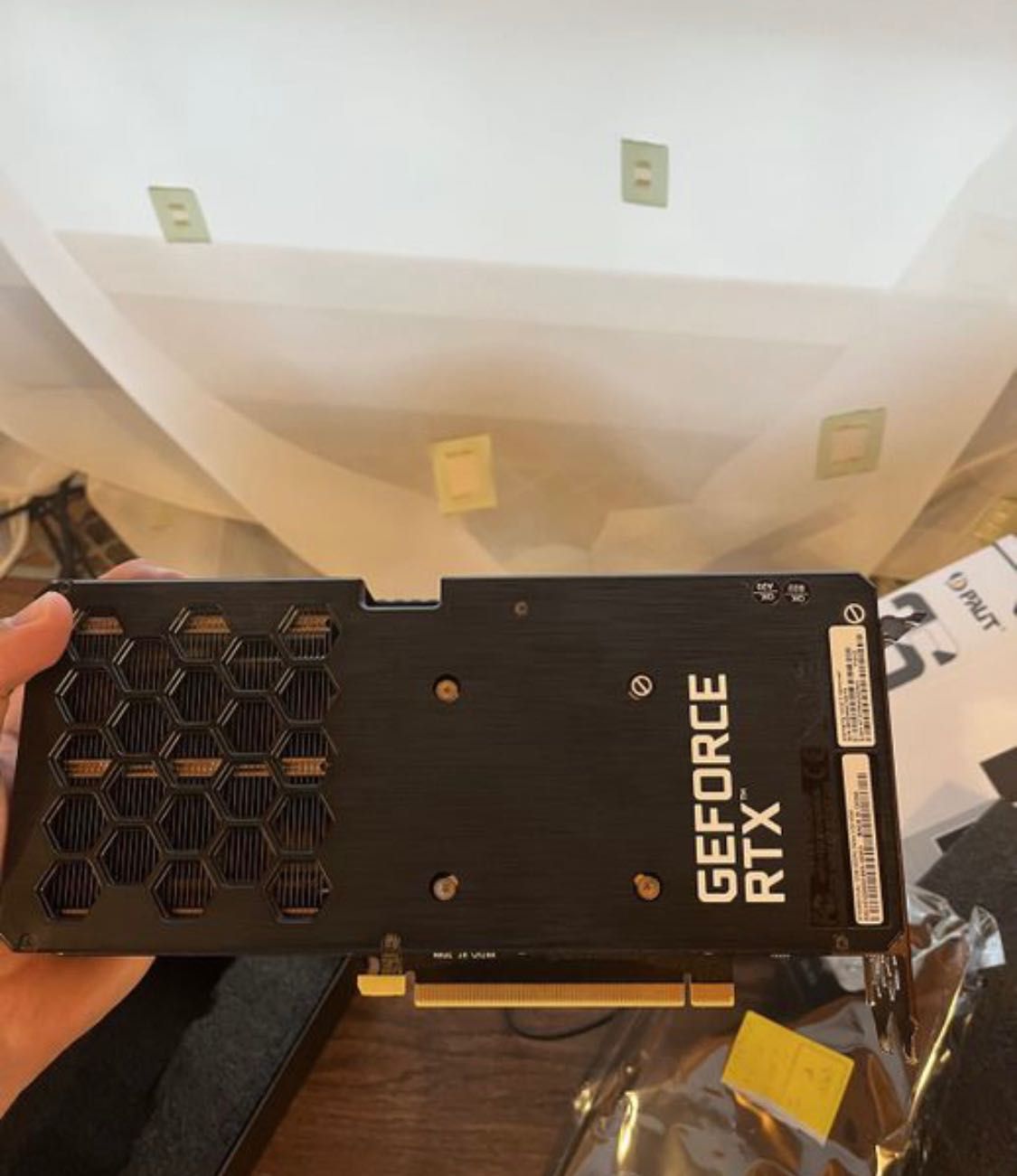 Видеокарта palit rtx 3060