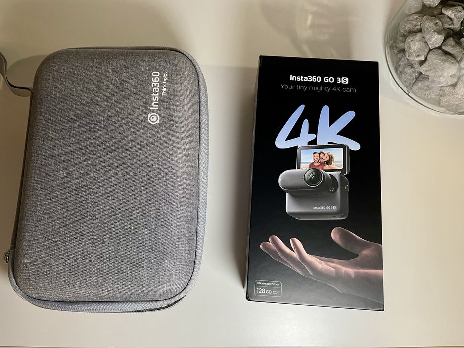 Camera 4K Insta360 GO 3 S 128GB +Geanta Originala