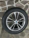 Vand 4 jante originale BMW 17” G30/G31 cu anvelope de iarna Dunlop