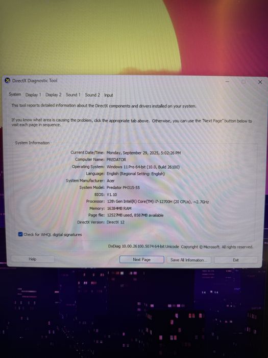 Laptop Gaming Acer Predator Helios 300 PH315-55