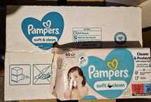 Pampers soft clean, 12pachete/cutie