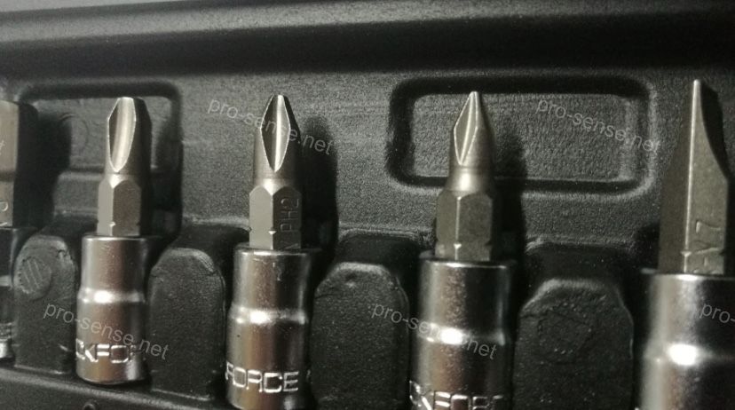 Гедоре Комплект на 1/4" 46 части Rockforce