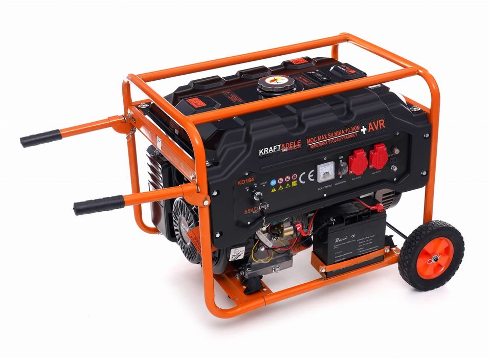 Generator de curent monofazat 5.5kW , 12V, 230V ,Kraft&Dele KD164