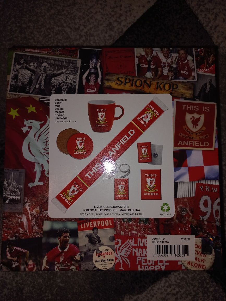 Set Cadou Liverpool Sigilat