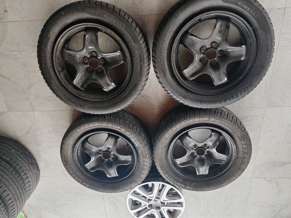 Vând jante+cauciucuri de Opel Astra K 5/105/16 imp Germania