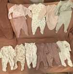 Lot hainute fetita nr 56 din bumbac organic