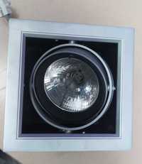 Карданный светильник, встраиваемый, галогеновый 12в с адаптером JMZ