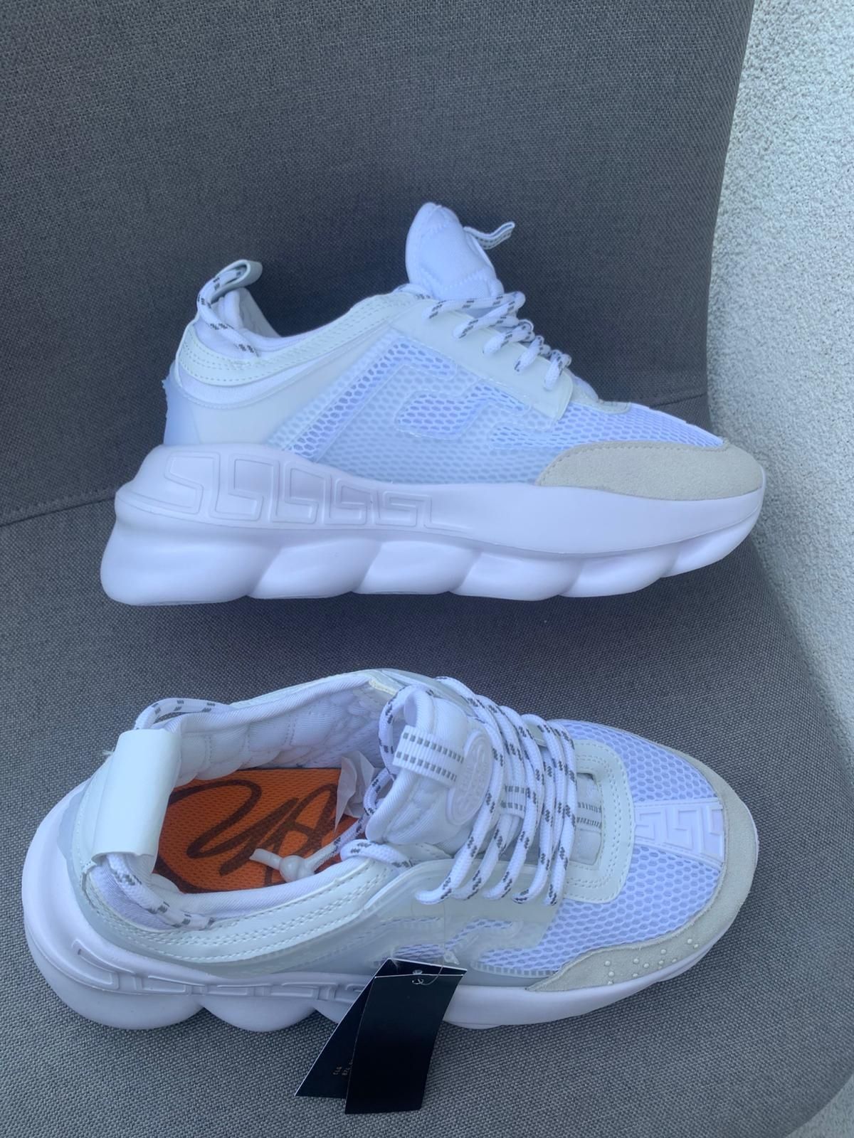 Versace chain reaction full white