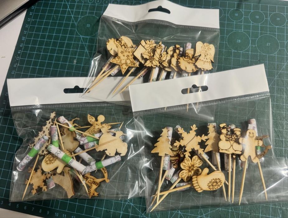 Ръчно изработени късмети за баница