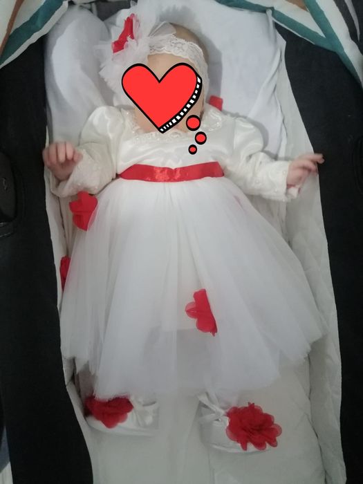 Rochie mamă fică / nașă fină