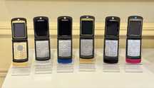 Colectie 6 telefoane Motorola Razr V3/v3i Dolce&Gabanna (refurbished)